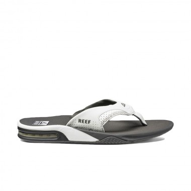 REEF FANNING SANDALS GREY/WHITE