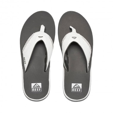 REEF FANNING SANDALS GREY/WHITE