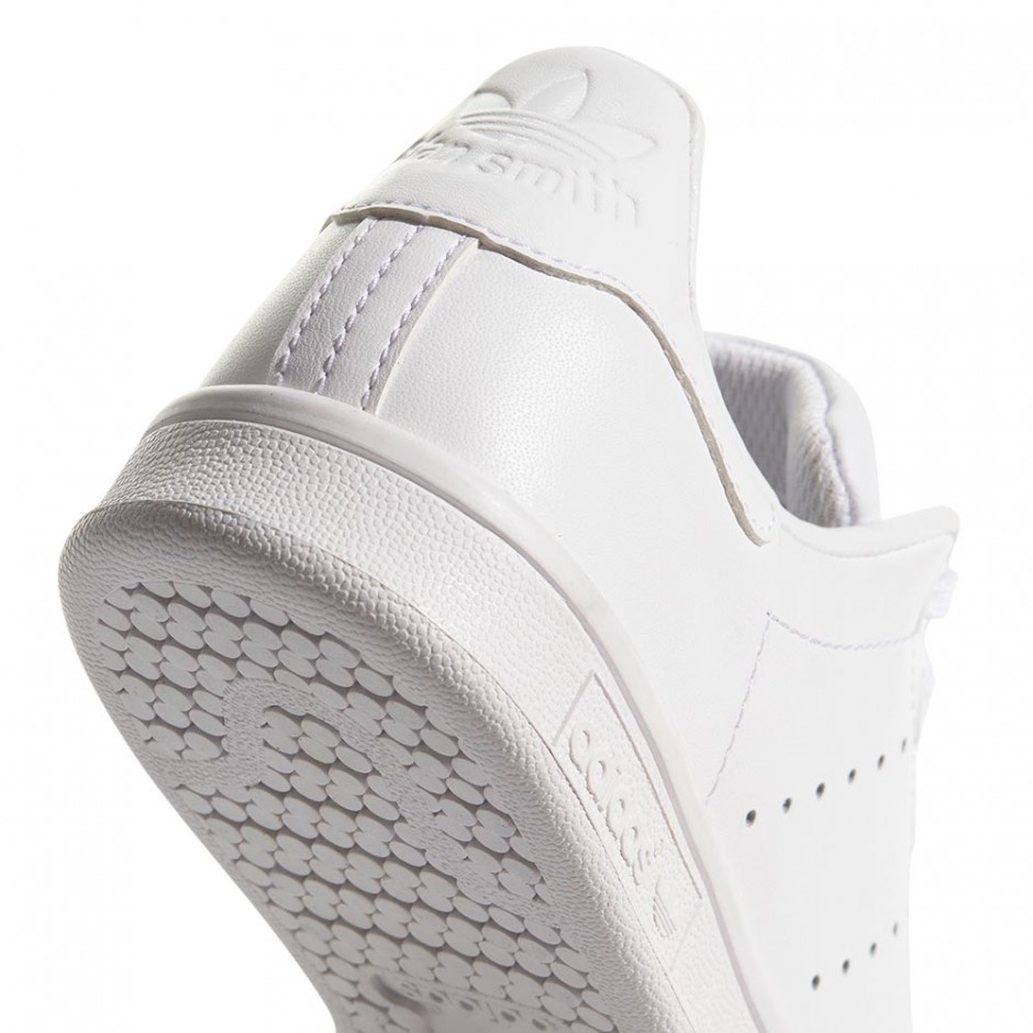 ADIDAS STAN SMITH J SHOES FTWWHT/FTWWHT/FTWWHT