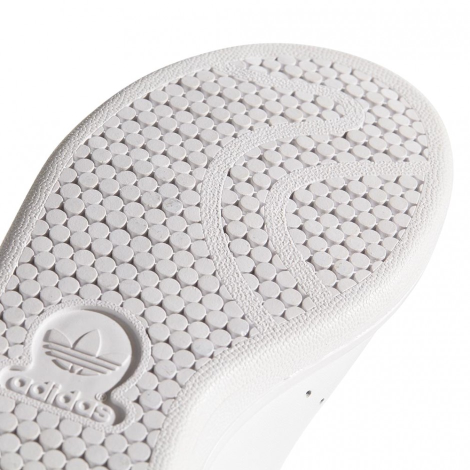 ADIDAS STAN SMITH J SHOES FTWWHT/FTWWHT/FTWWHT