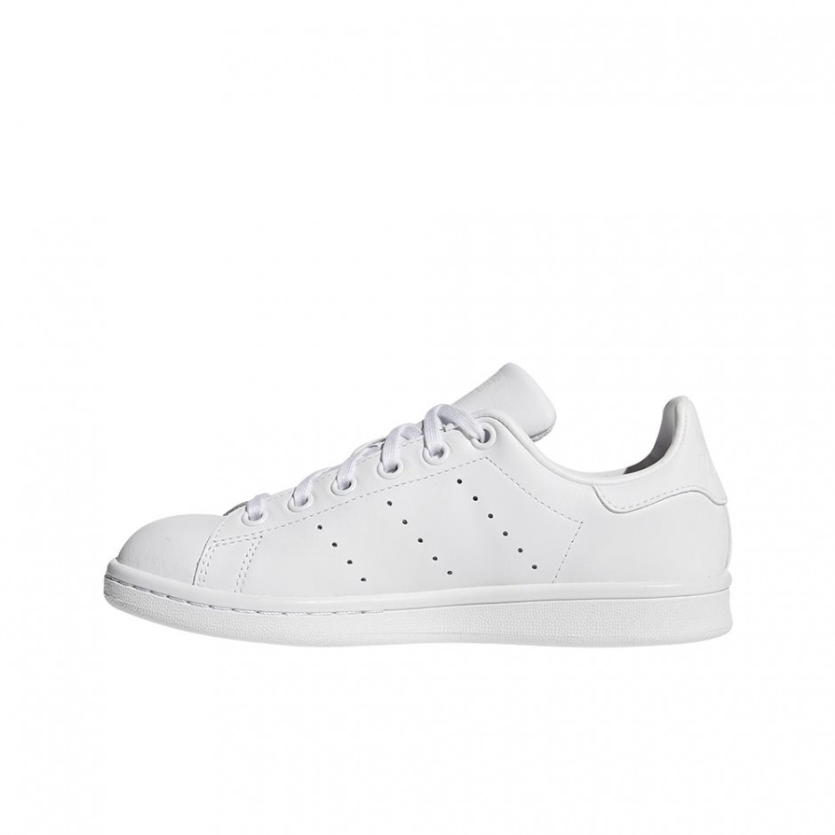 ADIDAS STAN SMITH J SHOES FTWWHT/FTWWHT/FTWWHT