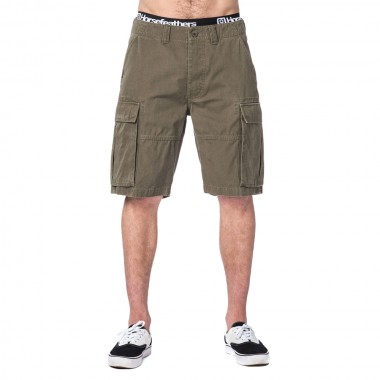 HORSEFEATHERS BAXTER SHORTS OLIVE