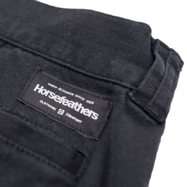 HORSEFEATHERS MACKS SHORTS BLACK