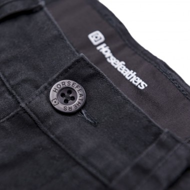 HORSEFEATHERS MACKS SHORTS BLACK