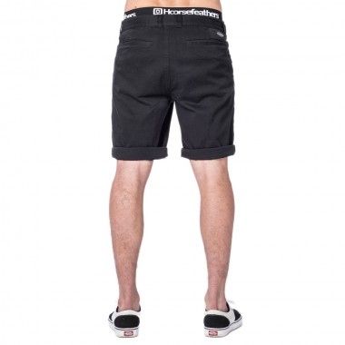 HORSEFEATHERS MACKS SHORTS BLACK