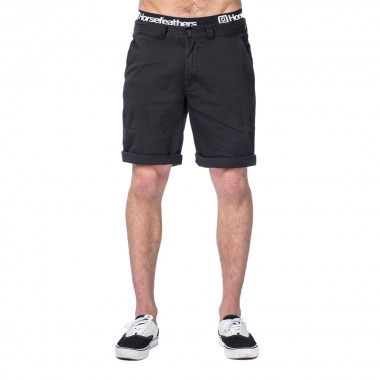 HORSEFEATHERS MACKS SHORTS BLACK