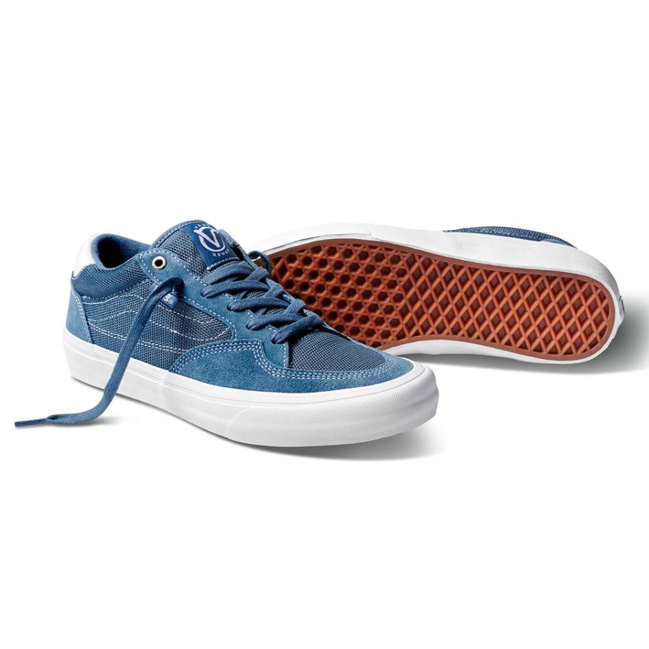 VANS ROWAN PRO SHOES MIRAGE BLUE/WHITE