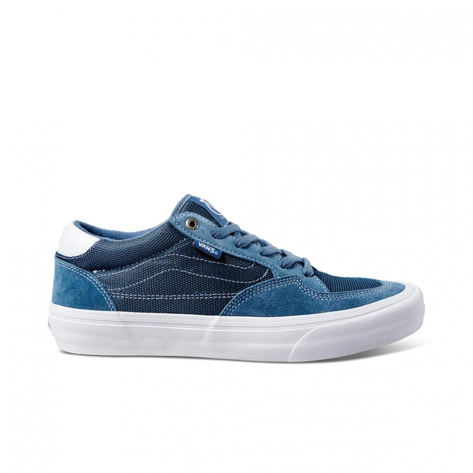 VANS ROWAN PRO SHOES MIRAGE BLUE/WHITE