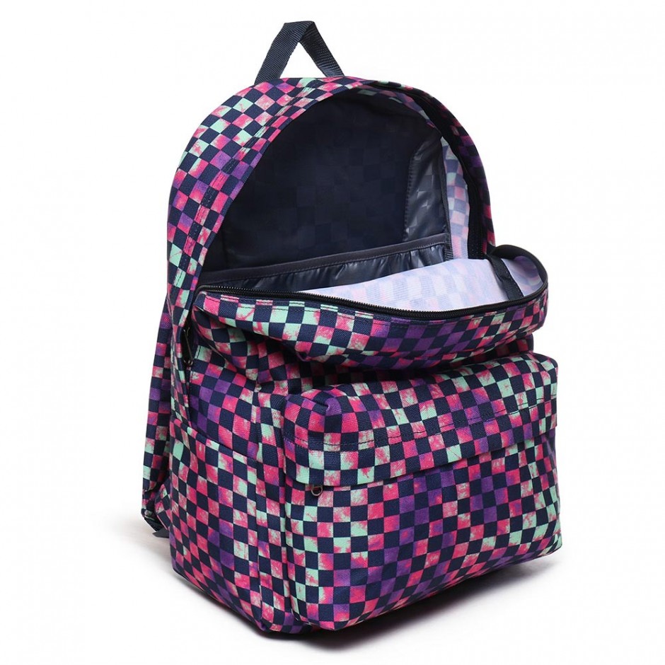 VANS OLD SKOOL III BACKPACK TIE DYE CHECK display picture 1