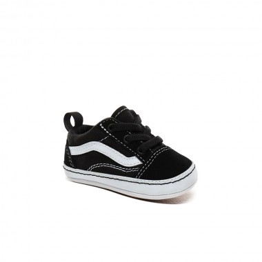 VANS OLD SKOOL INFANT SHOES CRIB BLACK/TRUE WHITE