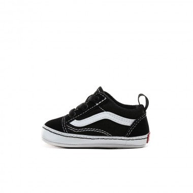 VANS OLD SKOOL INFANT SHOES CRIB BLACK/TRUE WHITE