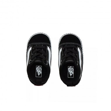 VANS OLD SKOOL INFANT SHOES CRIB BLACK/TRUE WHITE