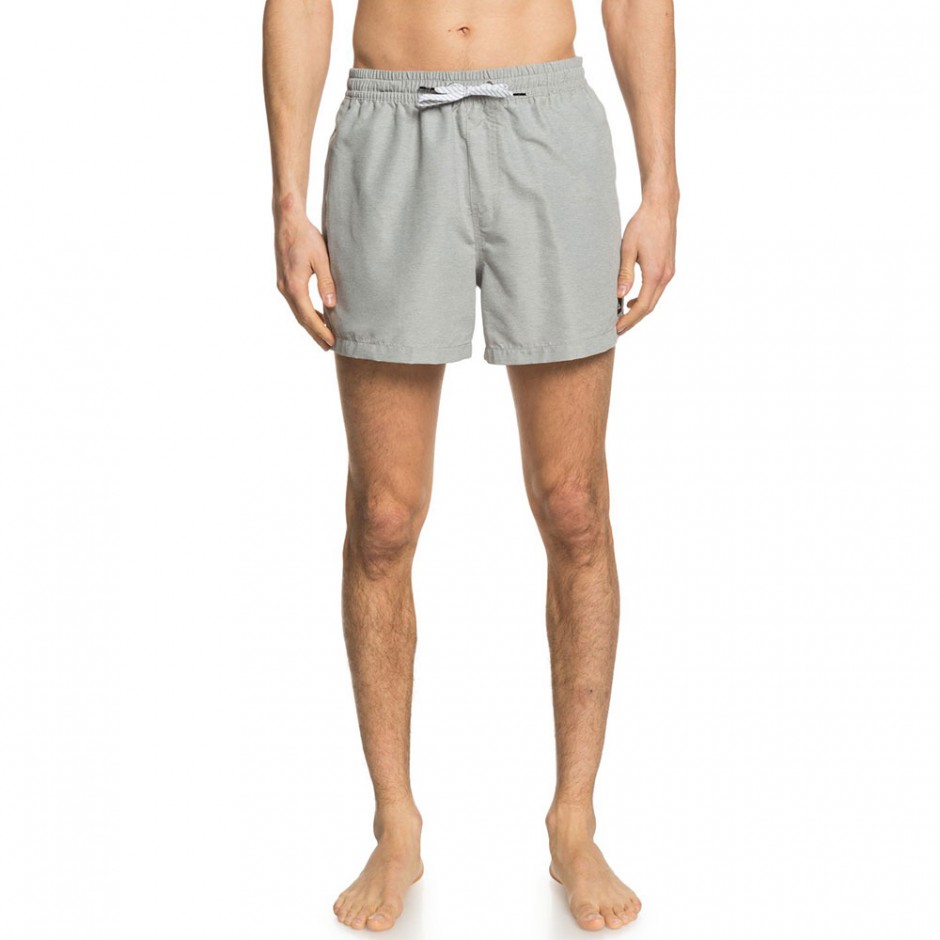 QUIKSILVER EVERYDAY VOLLEY 15&quot SWIM SHORTS SLEET HEATHER