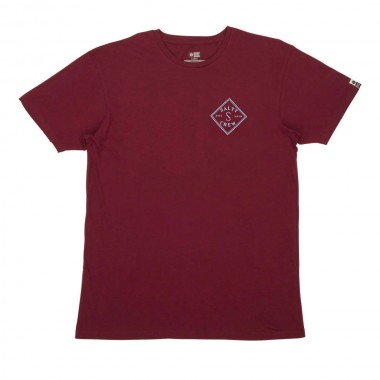 SALTY CREW TIPPET TEE BURGUNDY
