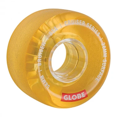 GLOBE BRUISER WHEELS CLEAR HONEY 58mm