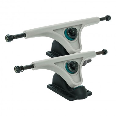 GLOBE SLANT MAG REVERSE KINGPIN TRUCKS GREY/BLACK 180