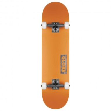 GLOBE GOODSTOCK COMPLETE SKATE NEON ORANGE 8.125