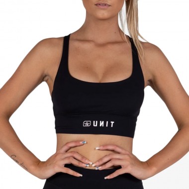 UNIT ENERGY STRAP BRA BLACK