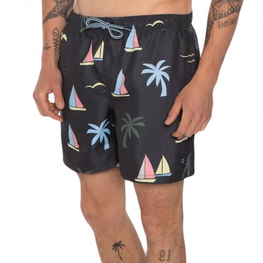 PROTEST LAMAR BEACHSHORTS DEEP GREY