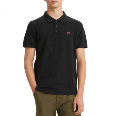 LEVI’S® HM POLO T-SHIRT MINERAL BLACK