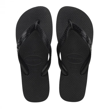 HAVAIANAS TOP SANDALS BLACK