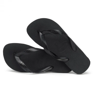 HAVAIANAS TOP SANDALS BLACK