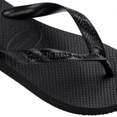 HAVAIANAS TOP SANDALS BLACK