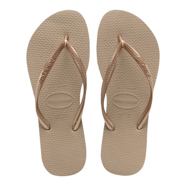 HAVAIANAS SLIM SANDALS ROSE GOLD