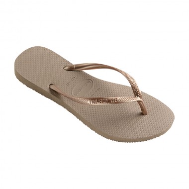 HAVAIANAS SLIM SANDALS ROSE GOLD