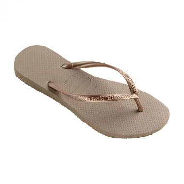 HAVAIANAS SLIM SANDALS ROSE GOLD