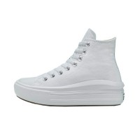 CONVERSE CHUCK TAYLOR ALL STAR MOVE HI W SHOES WHT/IVORY/BLK