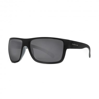 HORSEFEATHERS ZENITH SUNGLASSES MATT BLACK/MIRROR WHITE