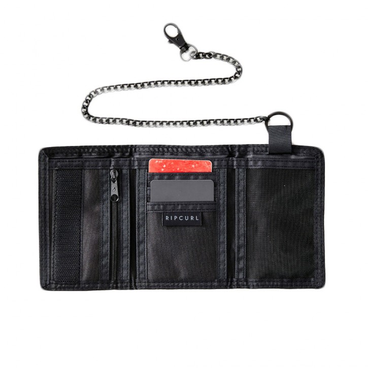 RIP CURL MIX UP SURF CHAIN WALLET BLACK