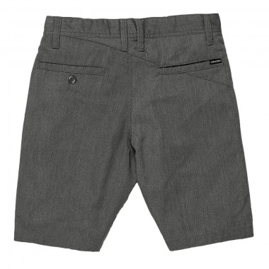 VOLCOM FRICKIN CHINO KIDS SHORTS CHARCOAL HEATHER
