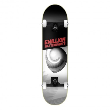 EMILLION BASIC SERIES COMPLETE SKATE RED 8.125
