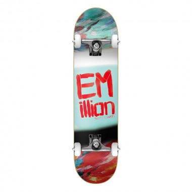 EMILLION MEDLEY SERIES COMPLETE SKATE RED 8.125