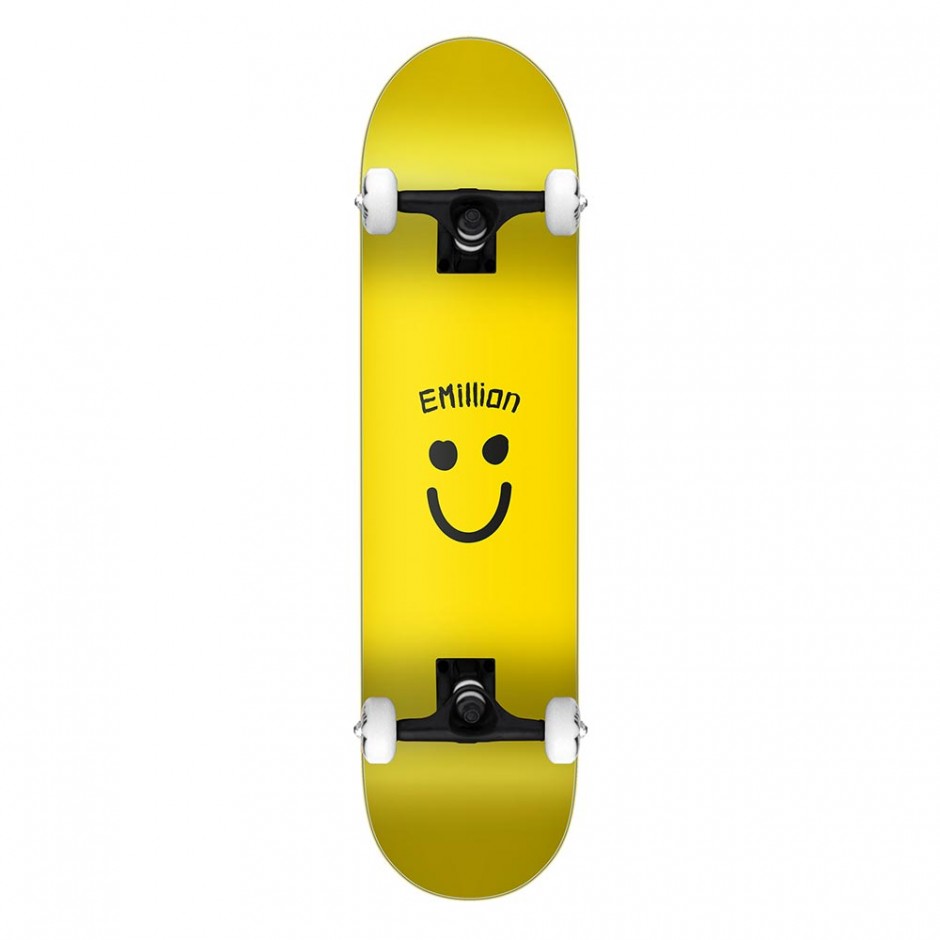 EMILLION SMILE SERIES COMPLETE SKATE YELLOW 8.125