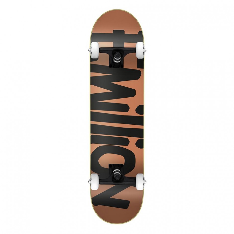 EMILLION TINT SERIES COMPLETE SKATE PEACH RED 8.25