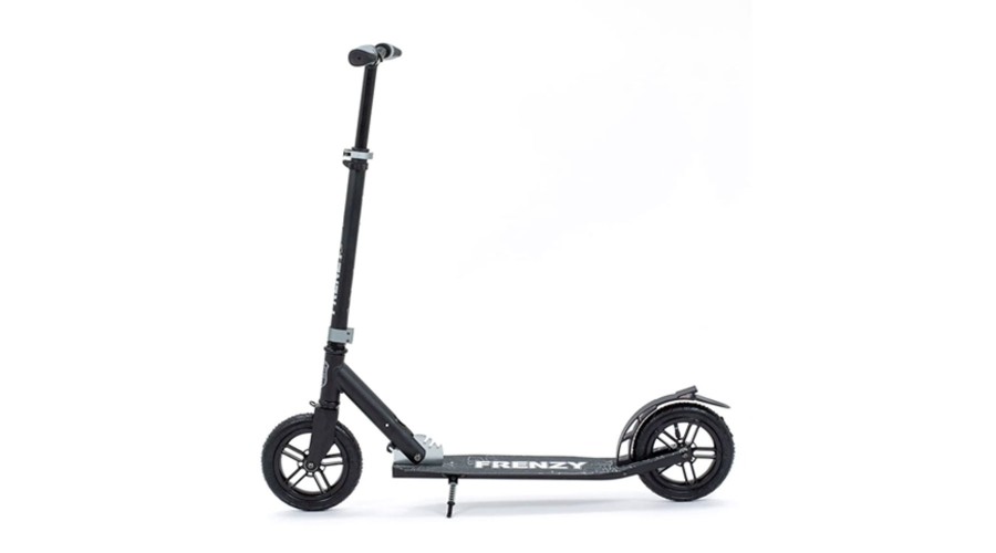 FRENZY PNEUMATIC PLUS SCOOTER BLACK 205mm