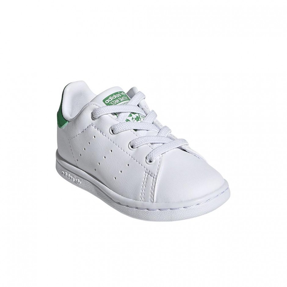 ADIDAS STAN SMITH EL I SHOES FTWR WHITE/FTWR WHITE/GREEN