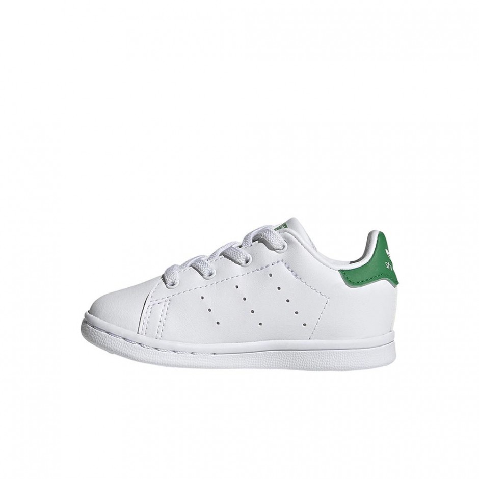 ADIDAS STAN SMITH EL I SHOES FTWR WHITE/FTWR WHITE/GREEN