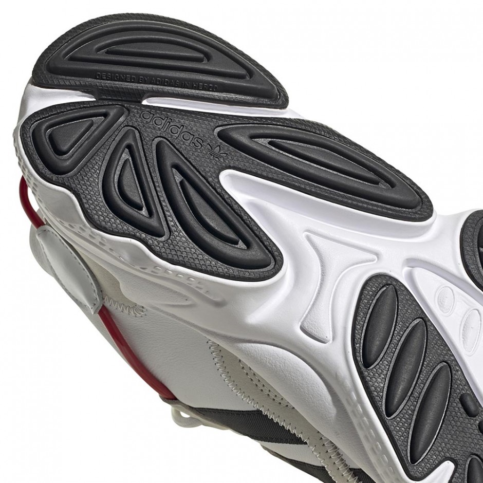ADIDAS OZWEEGO SHOES FTWR WHITE/CORE BLACK/SCARLET
