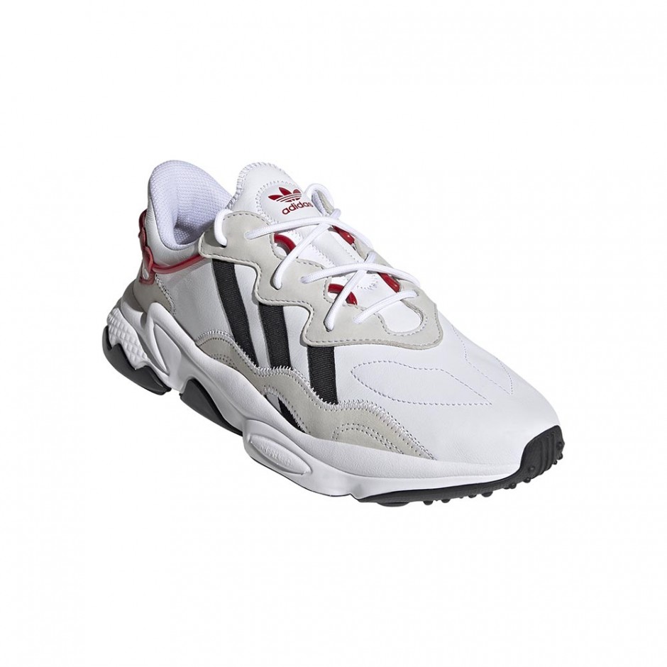 ADIDAS OZWEEGO SHOES FTWR WHITE/CORE BLACK/SCARLET