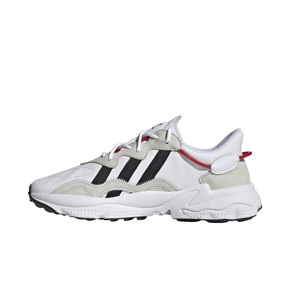 ADIDAS OZWEEGO SHOES FTWR WHITE/CORE BLACK/SCARLET