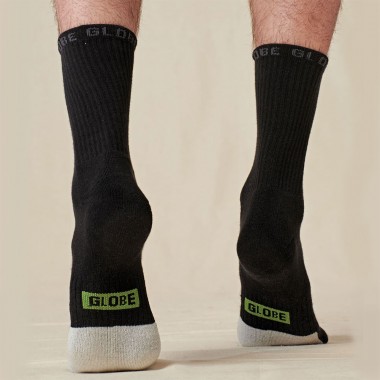 GLOBE LOW IMPACT CREW SOCKS 3 PACK ASSORTED