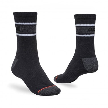 GLOBE TRIPLE STRIPE CREW SOCK 5 PACK ASSORTED