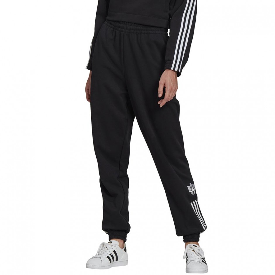 ADIDAS ADICOLOR 3D TREFOIL W TRACK PANTS BLACK