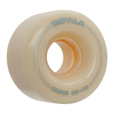 IMPALA REPLACEMENT WHEELS 4PK PASTEL YELLOW 58mm