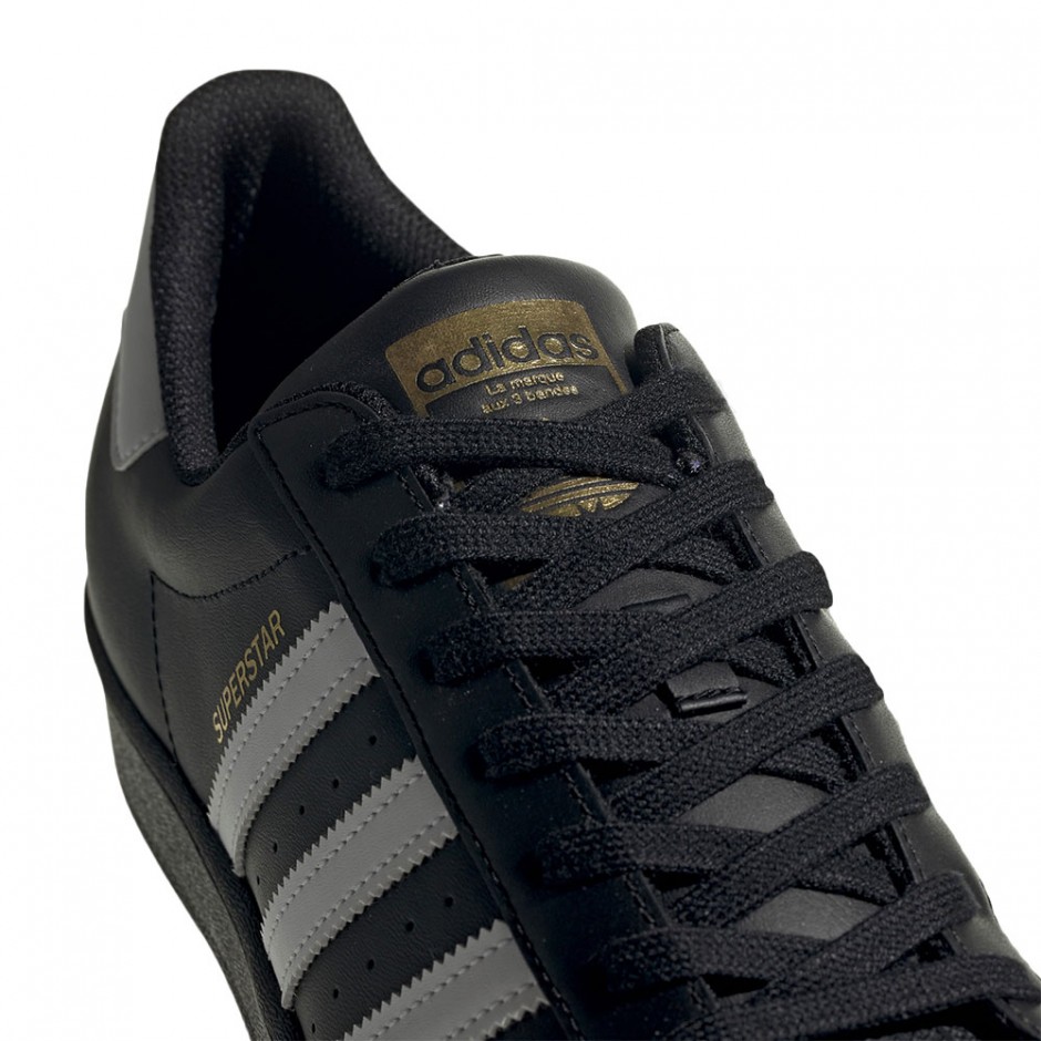 ADIDAS SUPERSTAR SHOES CORE BLACK/FTWR WHITE/CBLACK