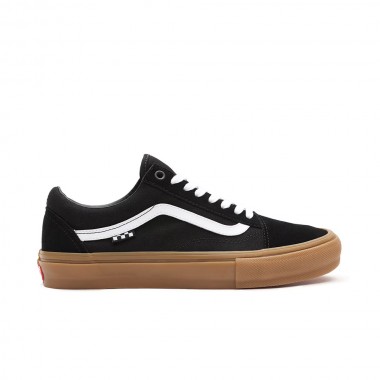 VANS SKATE OLD SKOOL SHOES BLACK/GUM